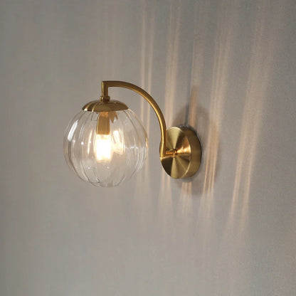 LumiCrystal - Nowoczesna szklana lampa ścienna