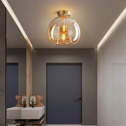 PureGlo - Nowoczesna minimalistyczna lampa sufitowa