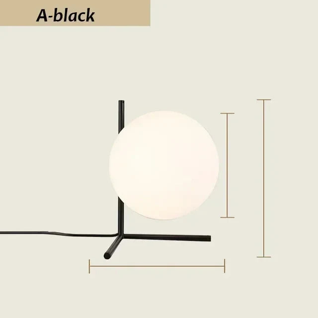 ClearEleganz - Nowoczesna minimalistyczna lampa stołowa