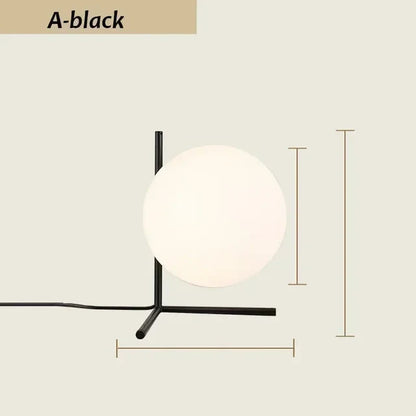 ClearEleganz - Nowoczesna minimalistyczna lampa stołowa