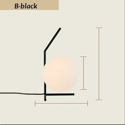 ClearEleganz - Nowoczesna minimalistyczna lampa stołowa