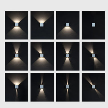 MetroLite - Elegancka lampa ścienna do zastosowań zewnętrznych