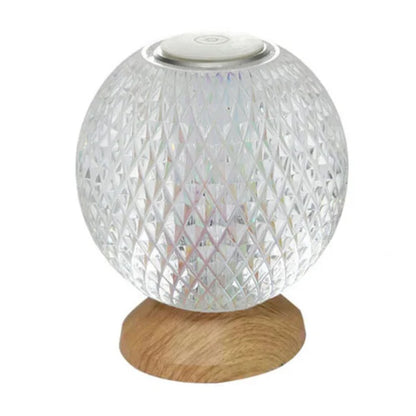 ModCrystal - nowoczesna bezprzewodowa kryształowa lampa stołowa