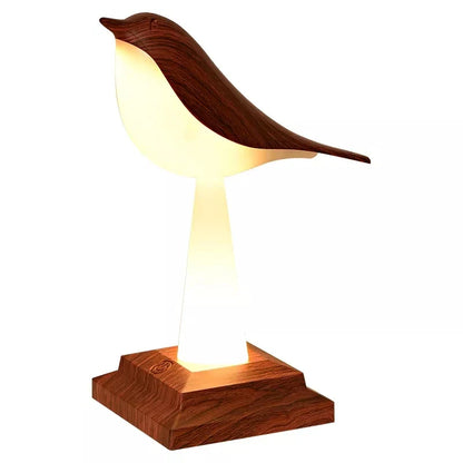 PlumeIlluminate - Lampa stołowa Ekster z ptakiem