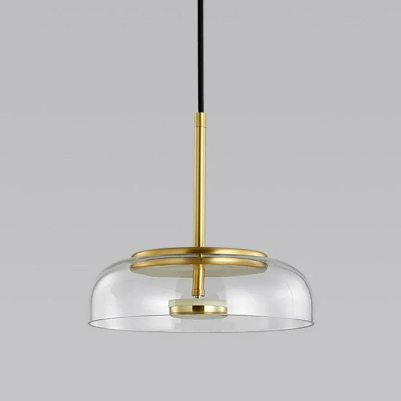 StellarShine - Nowoczesna szklana lampa wisząca