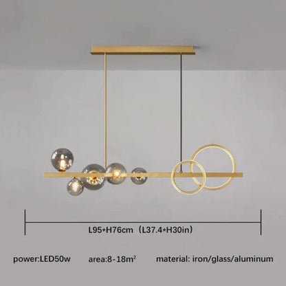 CityShine - Współczesna lampa wisząca do oświetlenia wnętrz