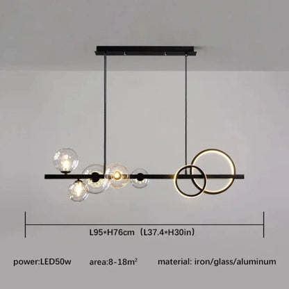 CityShine - Współczesna lampa wisząca do oświetlenia wnętrz