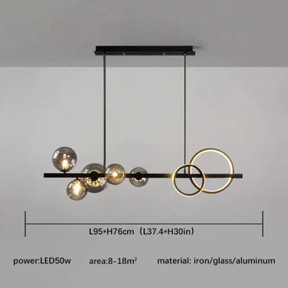 CityShine - Współczesna lampa wisząca do oświetlenia wnętrz