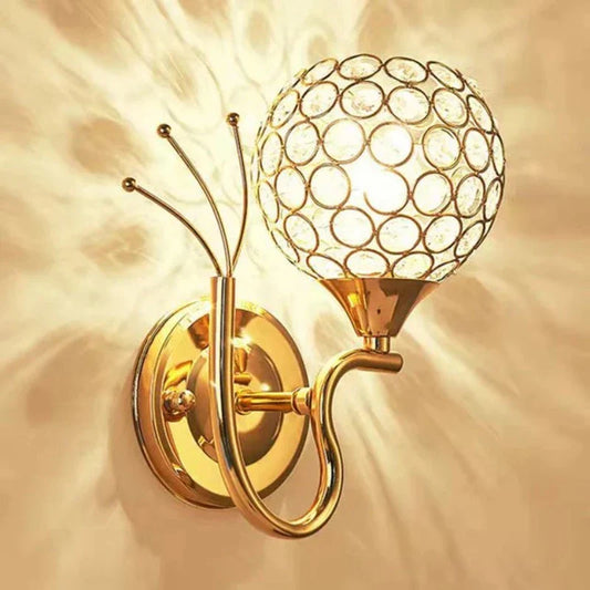 PrestigeShine - kryształowa lampa ścienna