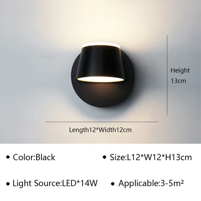 RotateBeam - obrotowa lampa ścienna