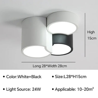 LuminaLift - Cylindryczny reflektor sufitowy