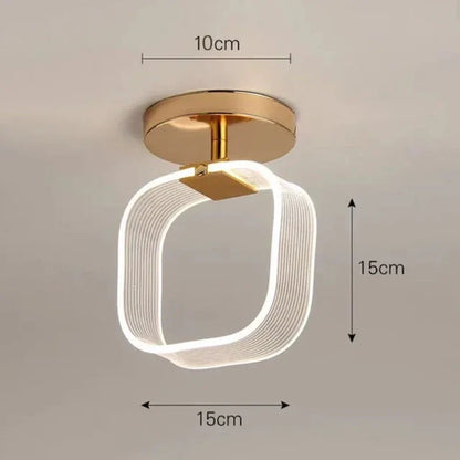 KreativGlow - Wąska lampa sufitowa LED