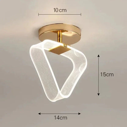 KreativGlow - Wąska lampa sufitowa LED