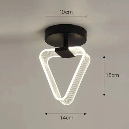 KreativGlow - Wąska lampa sufitowa LED