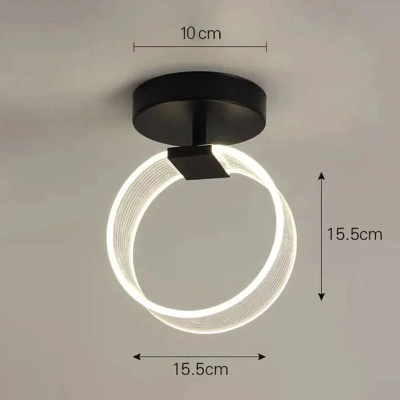 KreativGlow - Wąska lampa sufitowa LED