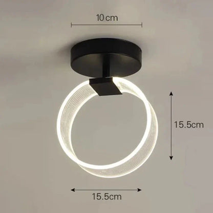 KreativGlow - Wąska lampa sufitowa LED