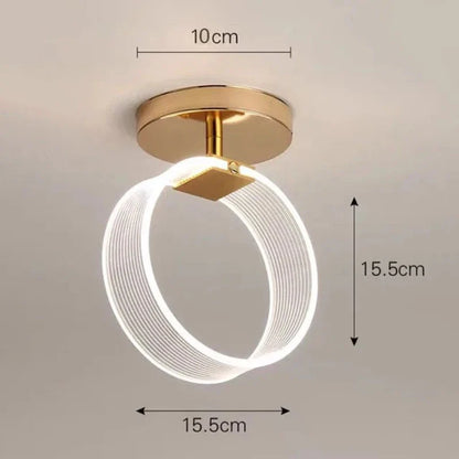 KreativGlow - Wąska lampa sufitowa LED