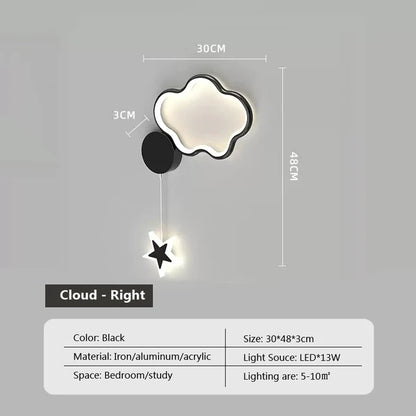 CloudStar - Dekoracja ścienna do wnętrz