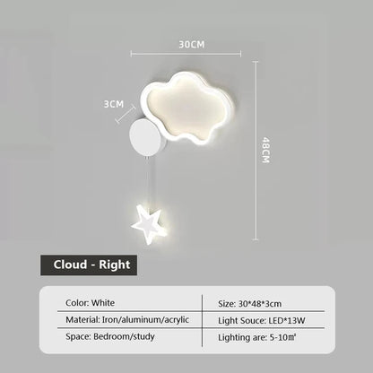 CloudStar - Dekoracja ścienna do wnętrz