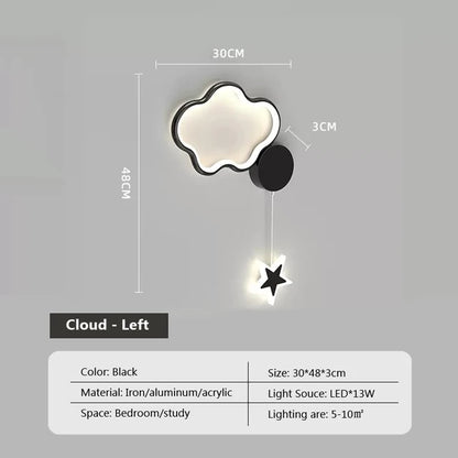 CloudStar - Dekoracja ścienna do wnętrz