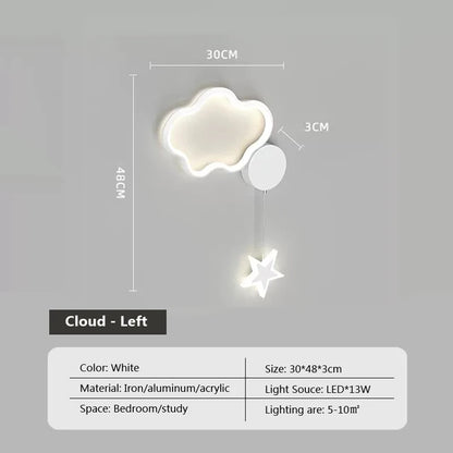 CloudStar - Dekoracja ścienna do wnętrz