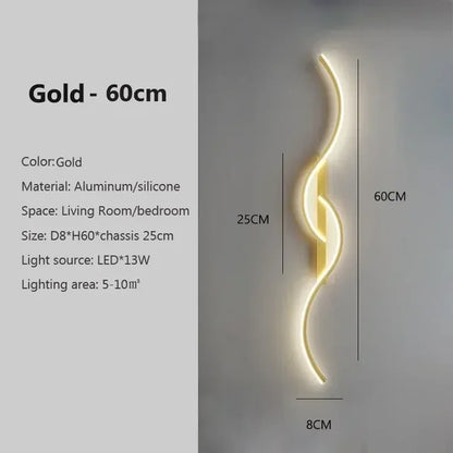 IronEssence - Minimalistyczna lampa ścienna