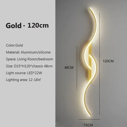 IronEssence - Minimalistyczna lampa ścienna