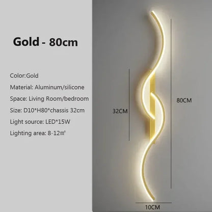 IronEssence - Minimalistyczna lampa ścienna