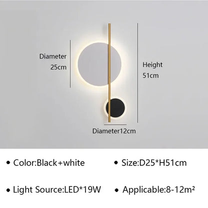 ZenithBeam - Nowoczesna lampa ścienna LED