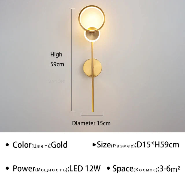 UrbanBeam - Nowoczesna lampa ścienna