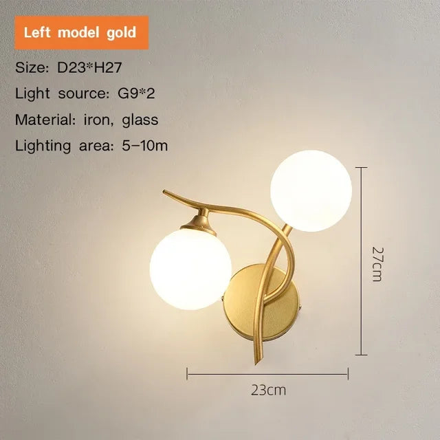 ShineWave - Nowoczesna lampa ścienna LED