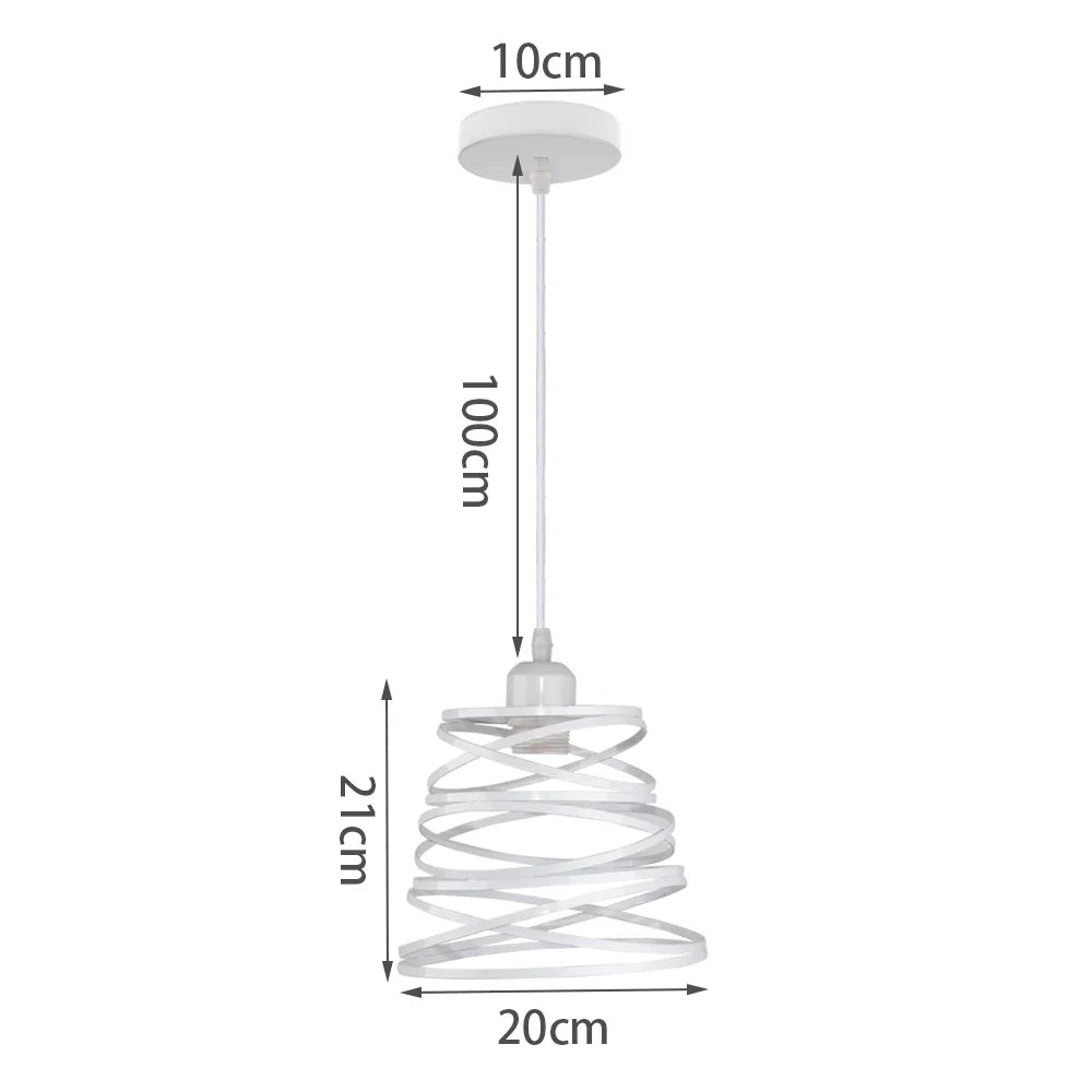 LoftLabyrinth - Skomplikowana designerska lampa wisząca