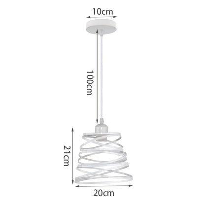 LoftLabyrinth - Skomplikowana designerska lampa wisząca