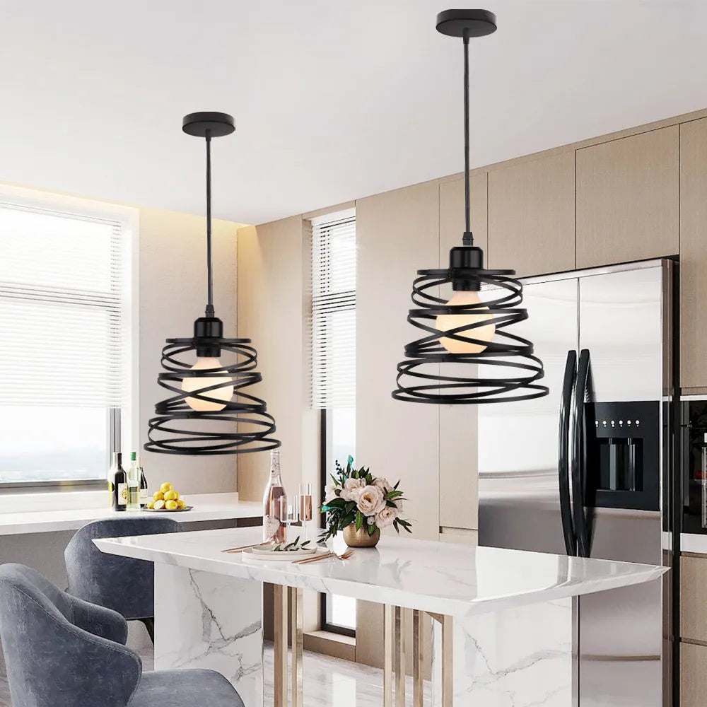 LoftLabyrinth - Skomplikowana designerska lampa wisząca