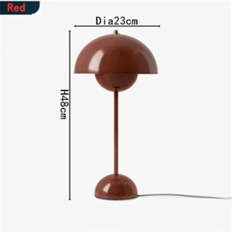 DanishMeadow - Lampa stołowa Macaron w kształcie grzyba