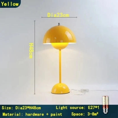DanishMeadow - Lampa stołowa Macaron w kształcie grzyba