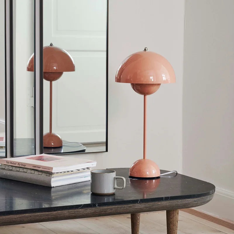 DanishMeadow - Lampa stołowa Macaron w kształcie grzyba