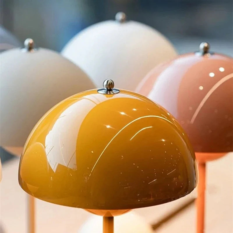 DanishMeadow - Lampa stołowa Macaron w kształcie grzyba