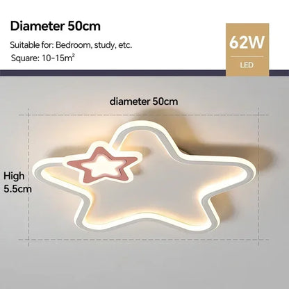 RadiantGlow - Nowoczesna lampa plafonowa Ster Led