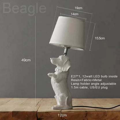 WoofGlow - lampa stołowa Puppy