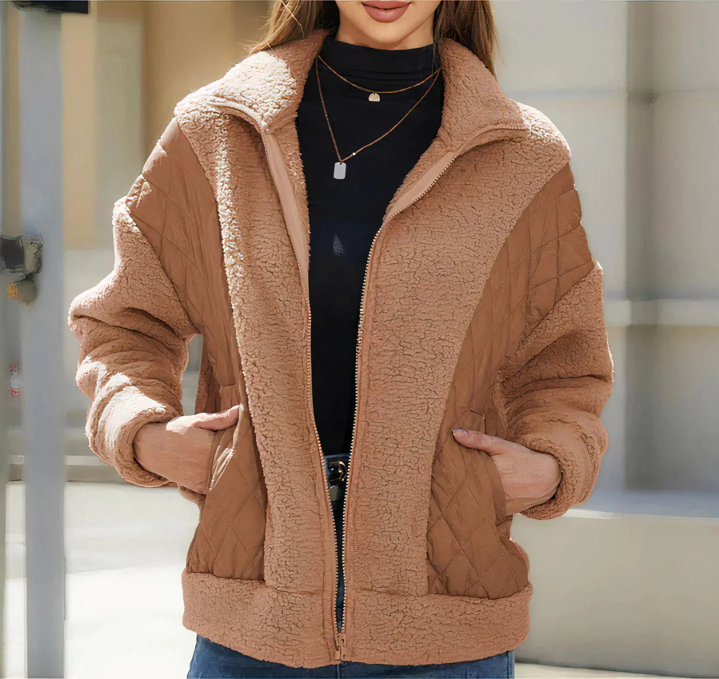 LB | Modna i elegancka kurtka zimowa