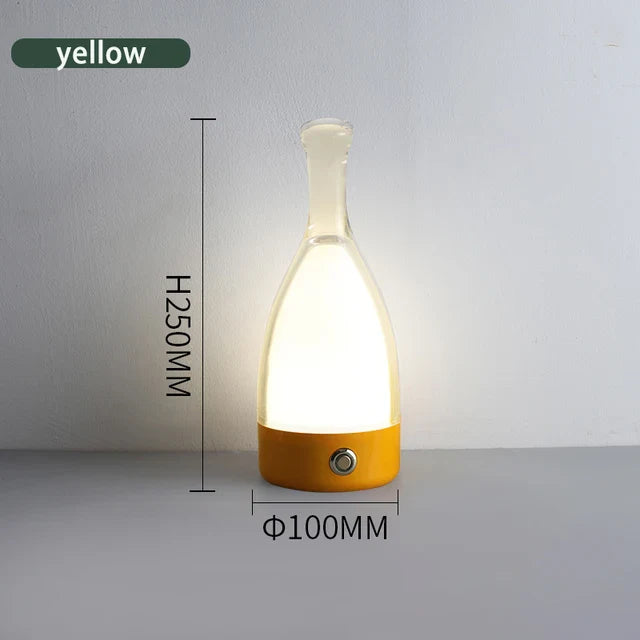 MixologyLumiere - Lampa stołowa w kształcie butelki