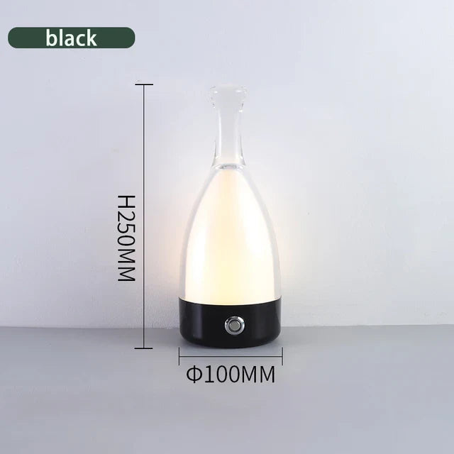 MixologyLumiere - Lampa stołowa w kształcie butelki