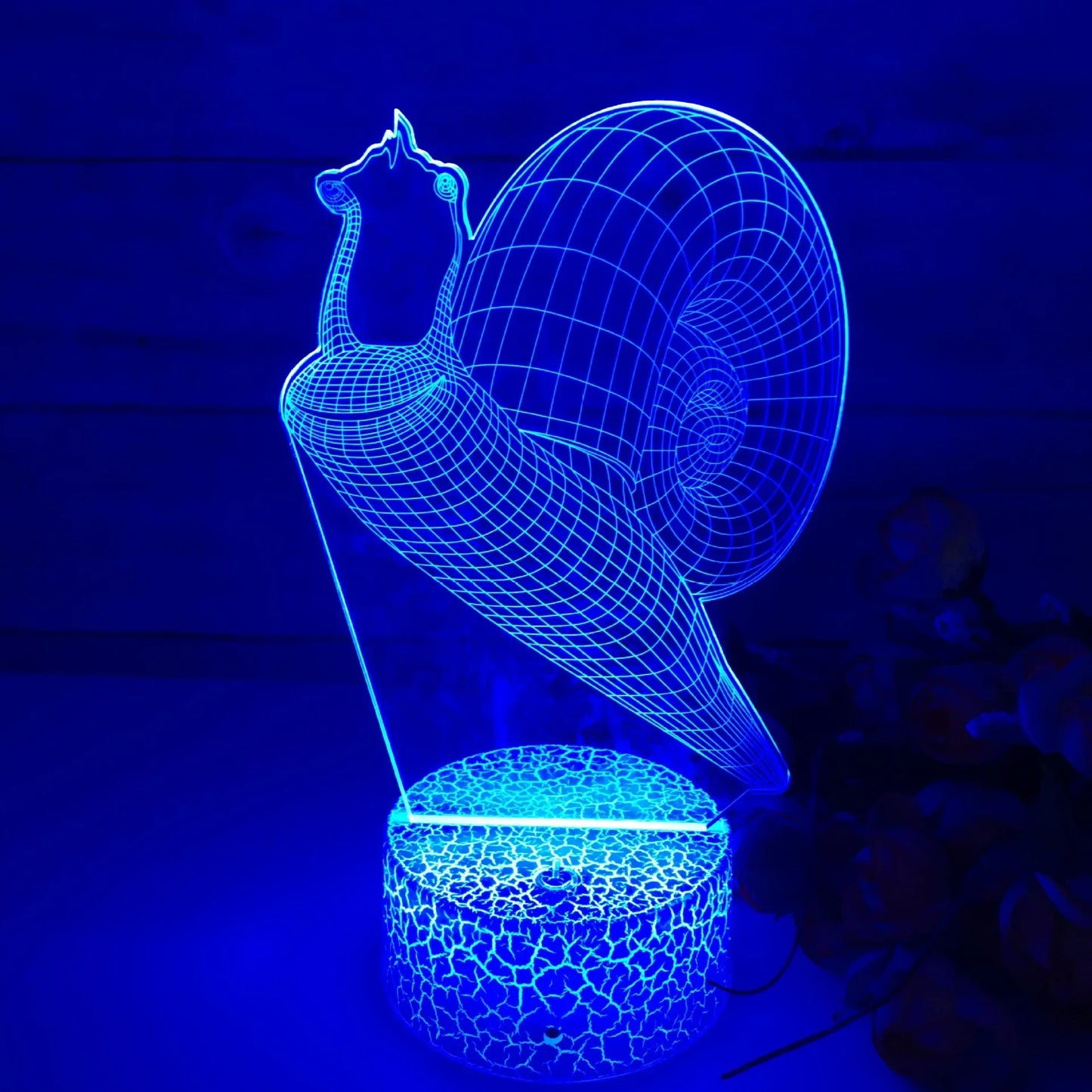 3dIllusion - Lampka nocna ślimak