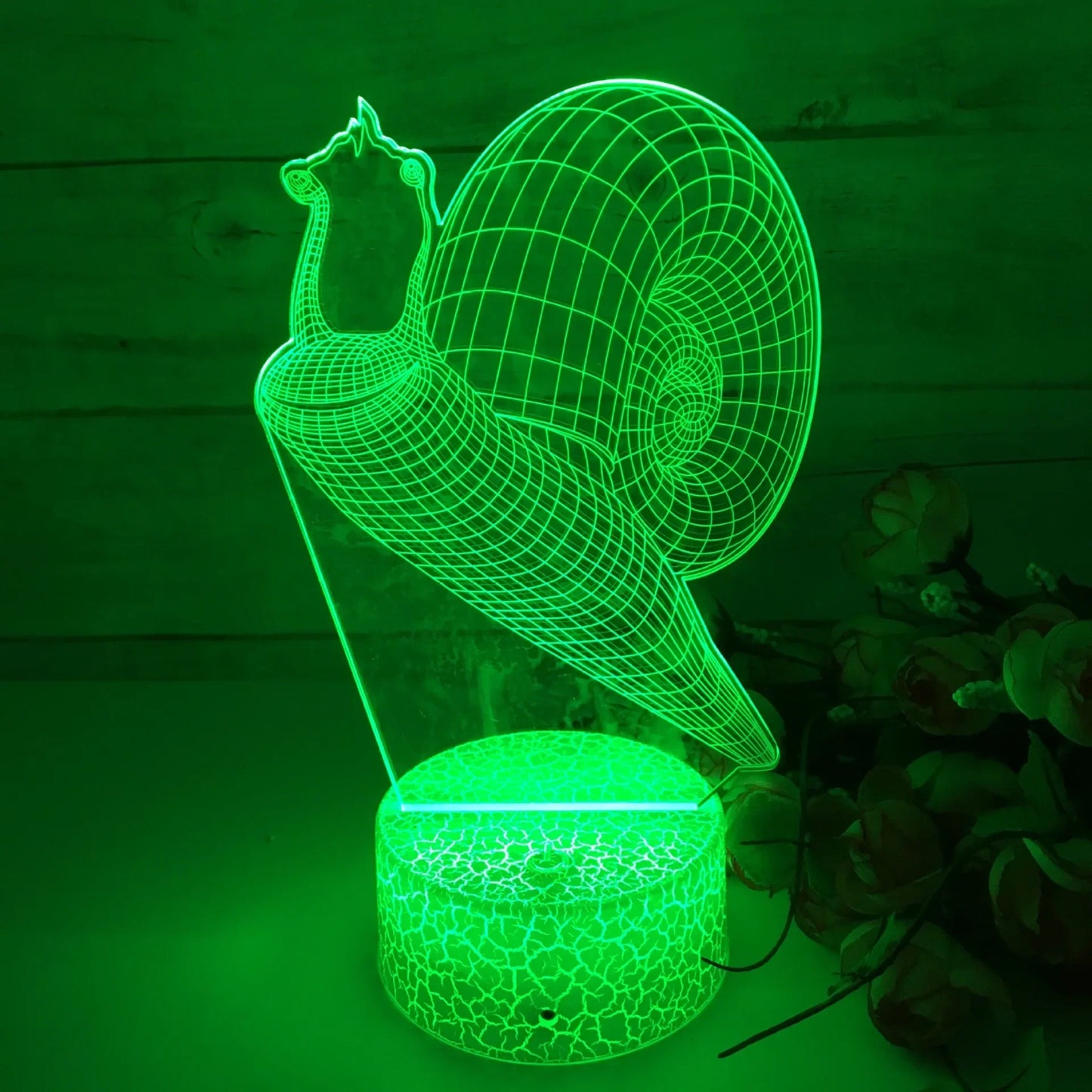 3dIllusion - Lampka nocna ślimak