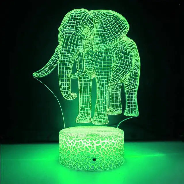 3DTrunk - lampka do złudzenia przypominająca słonia