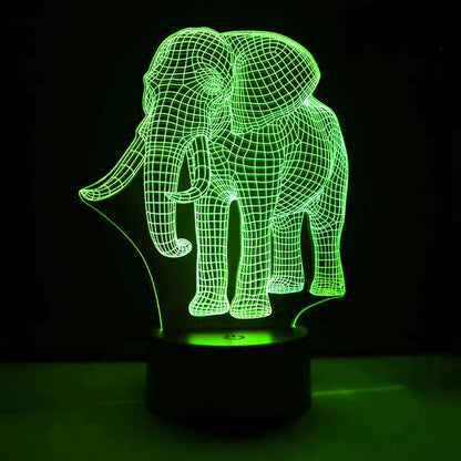 3DTrunk - lampka do złudzenia przypominająca słonia