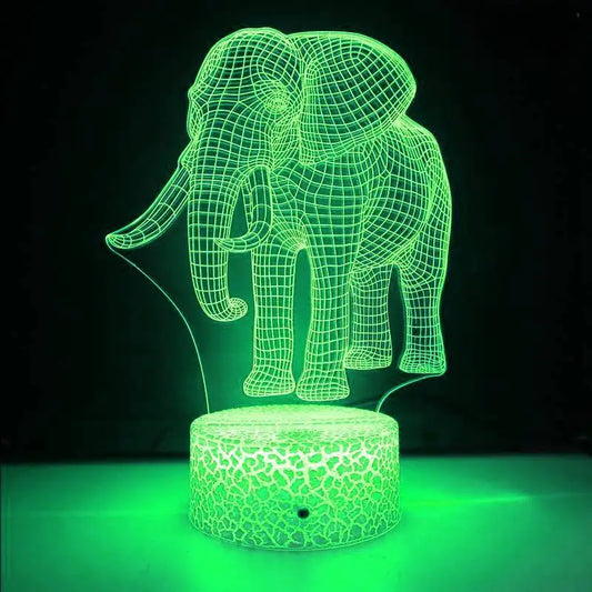 3DTrunk - lampka do złudzenia przypominająca słonia