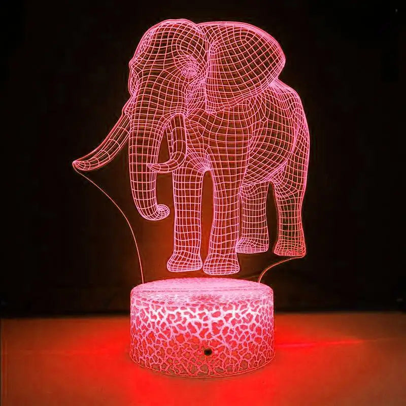 3DTrunk - lampka do złudzenia przypominająca słonia