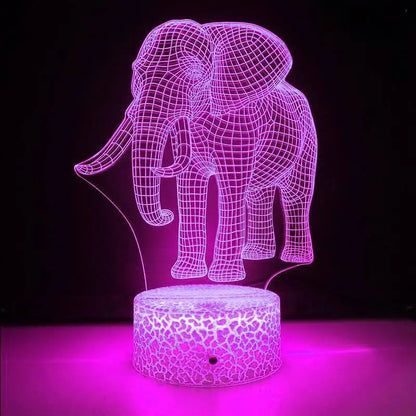 3DTrunk - lampka do złudzenia przypominająca słonia